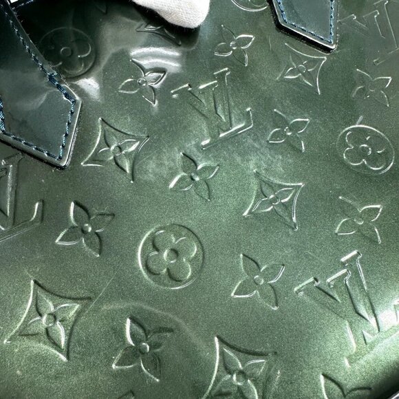 LOUIS VUITTON MonogramVernis WilsherePM Bag Tote Bag Hand Bag - Picture 6 of 16